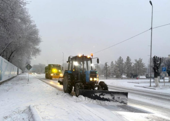 524 единицы техники привлечено к зимнему содержанию дорог в Жетісу