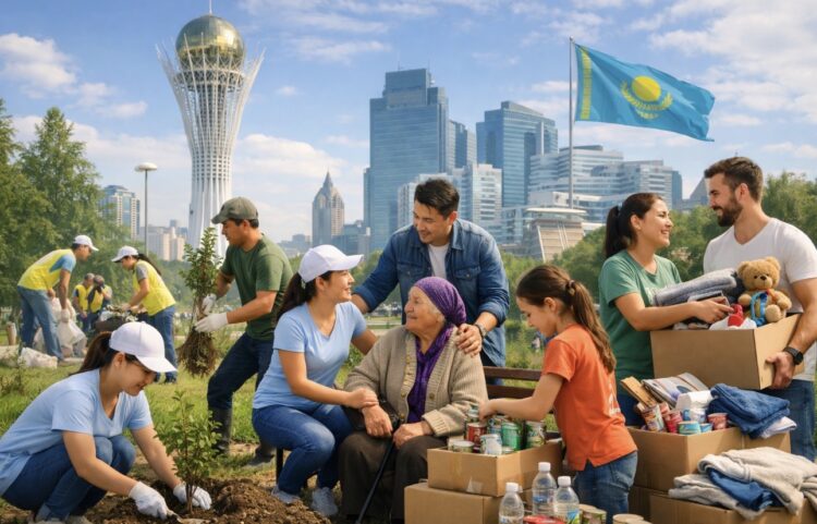 300 тысяч волонтеров и 23 тысячи НПО: как развивается гражданское общество Казахстана
