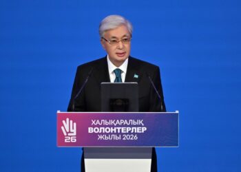 Сегодня Президент Казахстана принял участие в Форуме волонтеров