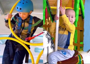 Для детей села Карабулак открыли развлекательный центр