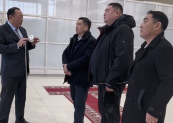 Мажилисмен Болат Керимбек ознакомился с развитием МЦПС «Хоргос»