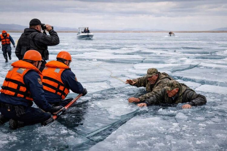 Спасатели области Жетісу вышли в рейды на озеро Балхаш