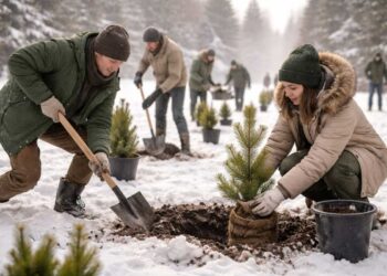 Талдыкорган украсят более 15 тысяч новых деревьев