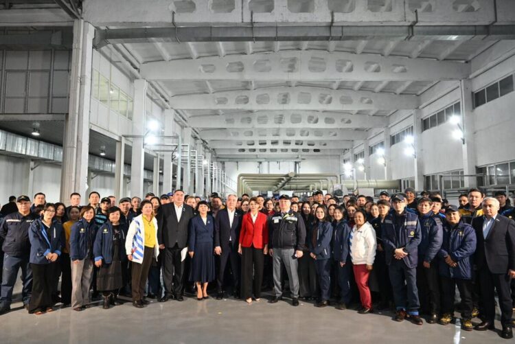 Коалиция провела встречу с трудовым коллективом предприятия в Жетісу