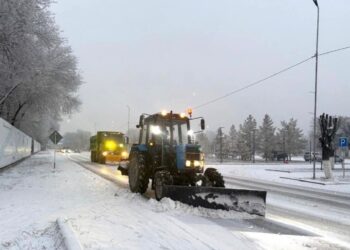 Как в Жетісу обеспечивают безопасность дорог в зимний период