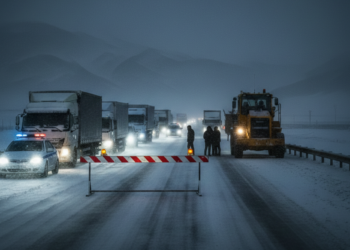 Трасса «Алматы — Усть-Каменогорск» закрыта на границе областей Абай и Жетісу