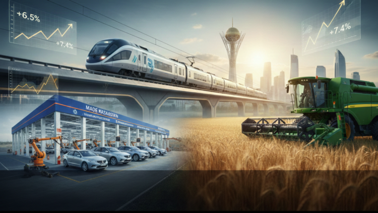 Структурные реформы в Казахстане обеспечили рекордный рост ВВП