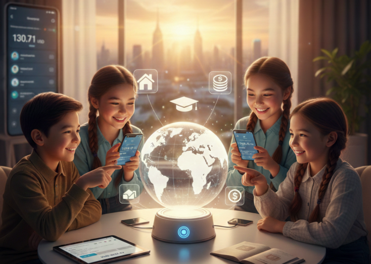 За три года участники программы «Нацфонд — детям» накопили по 370 долларов