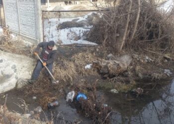 В Ескельдинском районе принимаются меры по предотвращению весенних подтоплений