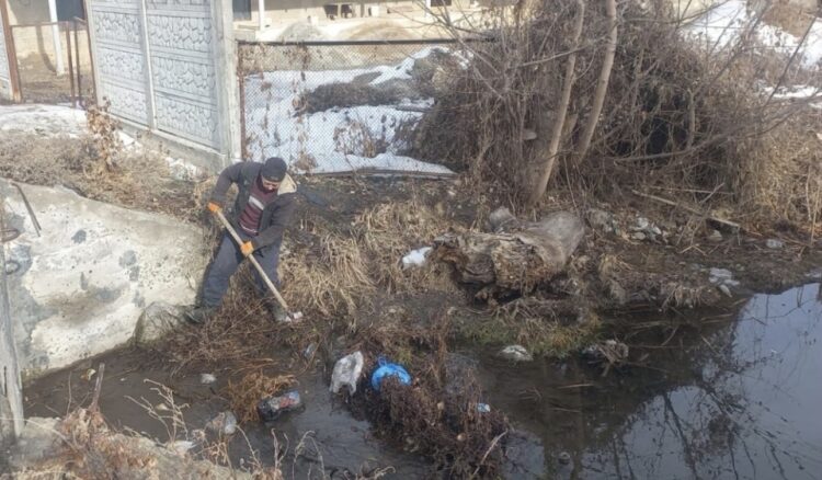 В Ескельдинском районе принимаются меры по предотвращению весенних подтоплений