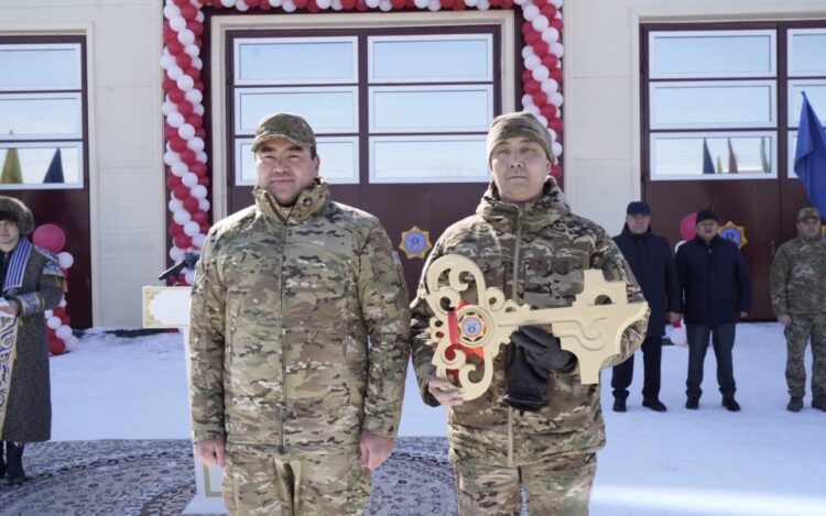 Новое пожарное депо открыли в селе Балпык би