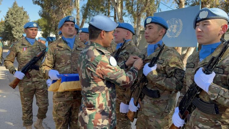 Казахстанские миротворцы демонстрирует высокий уровень профессиональной подготовки