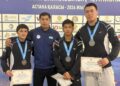 Жетысуские борцы завоевали медали чемпионата страны