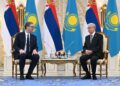В Астане состоялись переговоры президентов Казахстана и Сербии