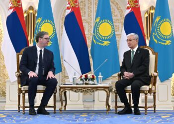 В Астане состоялись переговоры президентов Казахстана и Сербии