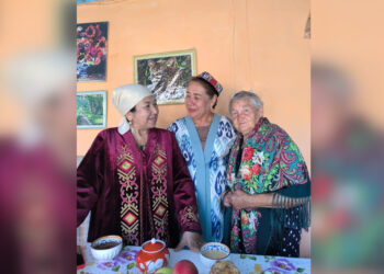 В Панфиловском районе сила дружбы звучит под бой дапа и звон домбры