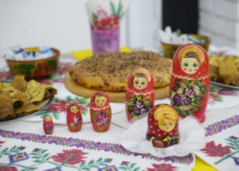 В талдыкорганском центре активного долголетия объединили Масленицу и Восточный Новый год