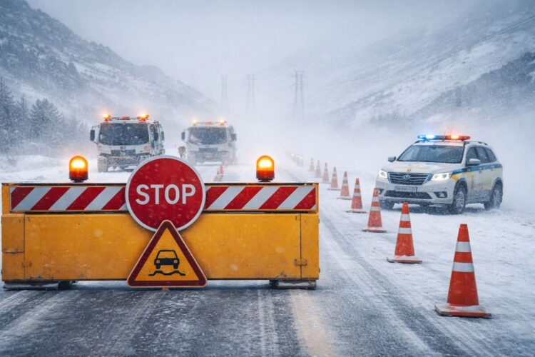 В области Жетісу введено ограничение движения автотранспорта