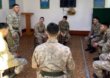 Тренинг для солдат срочной службы прошел в Алакольском районе