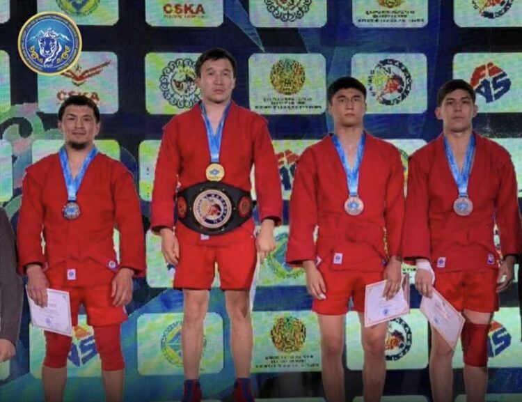 Самбисты Жетісу завоевали «золото» на чемпионате Казахстана