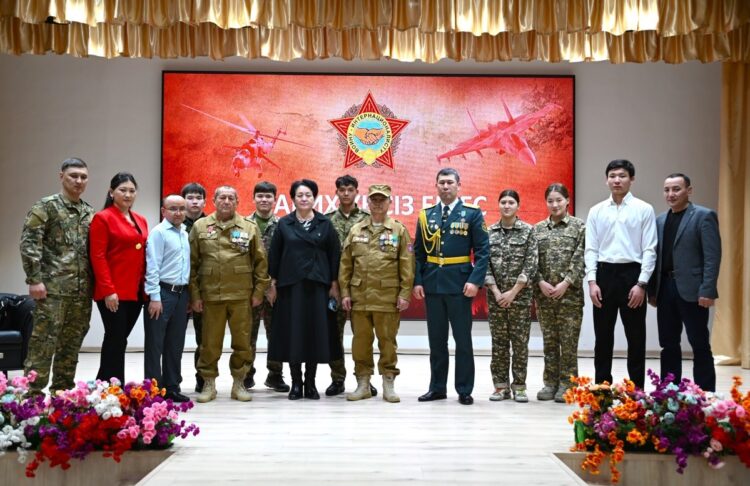 О войне и мире из первых уст узнали талдыкорганские школьники