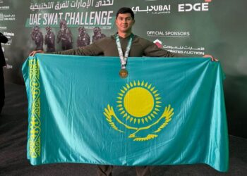 Офицер из Алакольского района стал победителем UAE SWAT Challenge