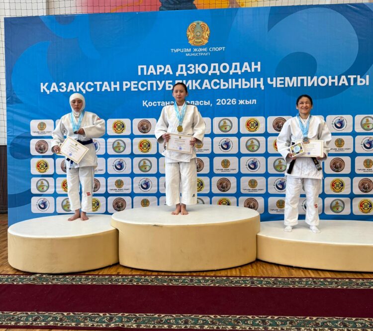 Два золота выиграли парадзюдоисты Жетісу на национальном первенстве