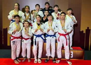 Жетысуские бойцы блистательно выступили на «EURASIAN JIU JITSU CUP»