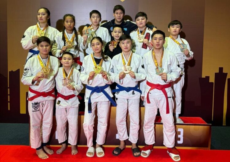 Жетысуские бойцы блистательно выступили на «EURASIAN JIU JITSU CUP»