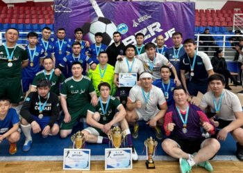 В Талдыкоргане определили победителей по мини-футболу «BZR league»