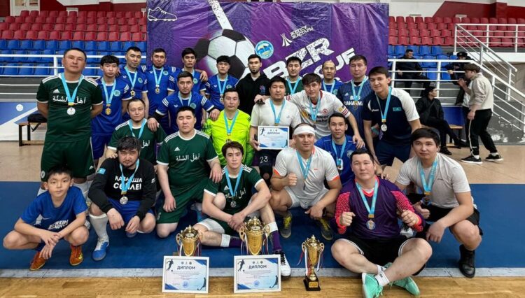 В Талдыкоргане определили победителей по мини-футболу «BZR league»
