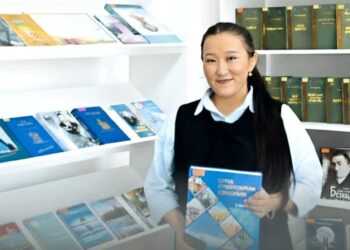 В Сарыозеке завершается строительство современной библиотеки