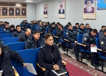 Сотрудникам полиции Алакольского района разъяснили суть конституционных поправок