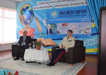 Люди в погонах встретились с молодежью Сарканского района