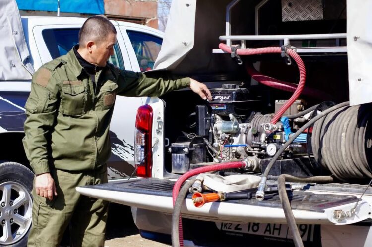 Нацпарк «Алтын-Емель» готовится к пожароопасному сезону