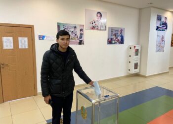 Впервые воспользовался своим конституционным правом талдыкорганец Ерлан Казтай