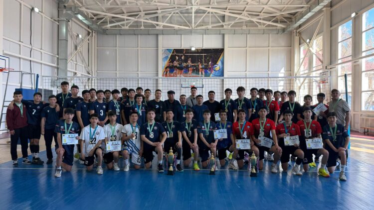 Весенний чемпионат по волейболу выявил сильнейшую команду в Жетісу