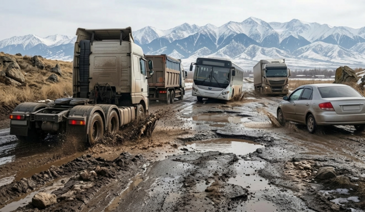 Весенние ограничения для большегрузов ввели в Жетісу
