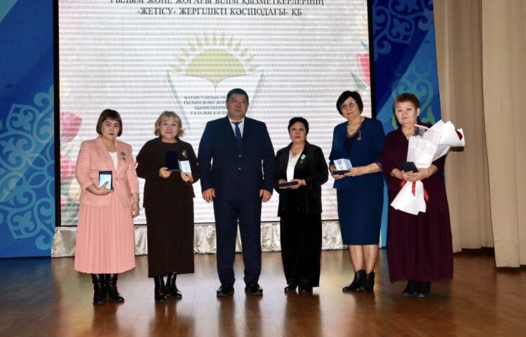 Женщин сферы образования чествовали в Жетісу