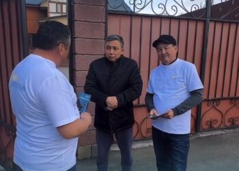 Акция «От двери к двери» продолжается в Талдыкоргане
