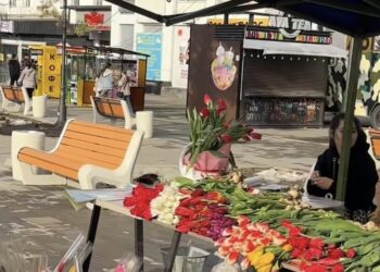 На талдыкорганском Арбате провели уборку после праздничной торговли