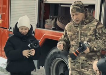 Жетысуские спасатели научили детей с нарушением слуха, как вести себя при ЧС