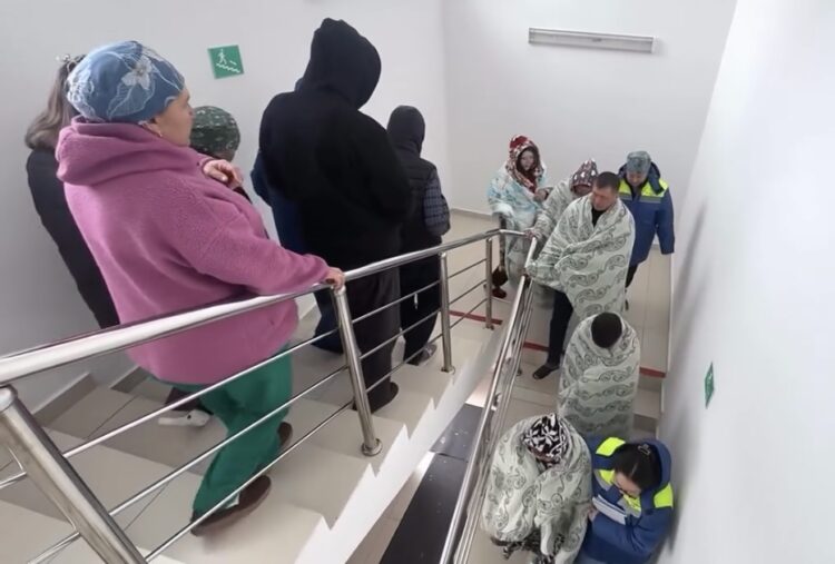 ЦРБ Ескельдинского района отработала действия в ЧС