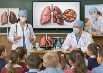 В Ескельдинском районе школьников учат беречь здоровье