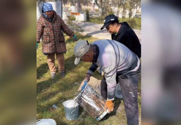 Преображается жаркентский парк «Өркен»