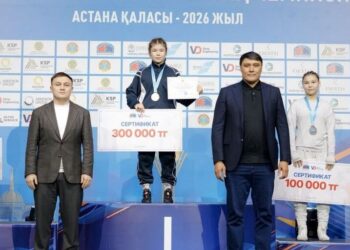Айгерим Полатбай принесла Жетісу титул чемпионки Казахстана по женской борьбе