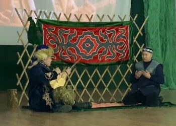 Пограничники Алакольского района отметили 180-летие Жамбыла