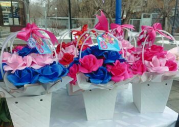 Фаворитами Арбата в Талдыкоргане стали мыльные цветы