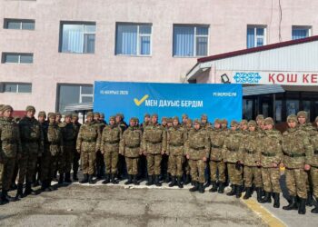 Референдум-2026: Свой выбор сделали военнослужащие Каратальского района