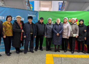 Ветераны-шахтёры Текели проявили активность на референдуме